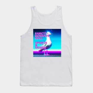 Sanctimonious Gull Sports & DesIgn logo Tank Top